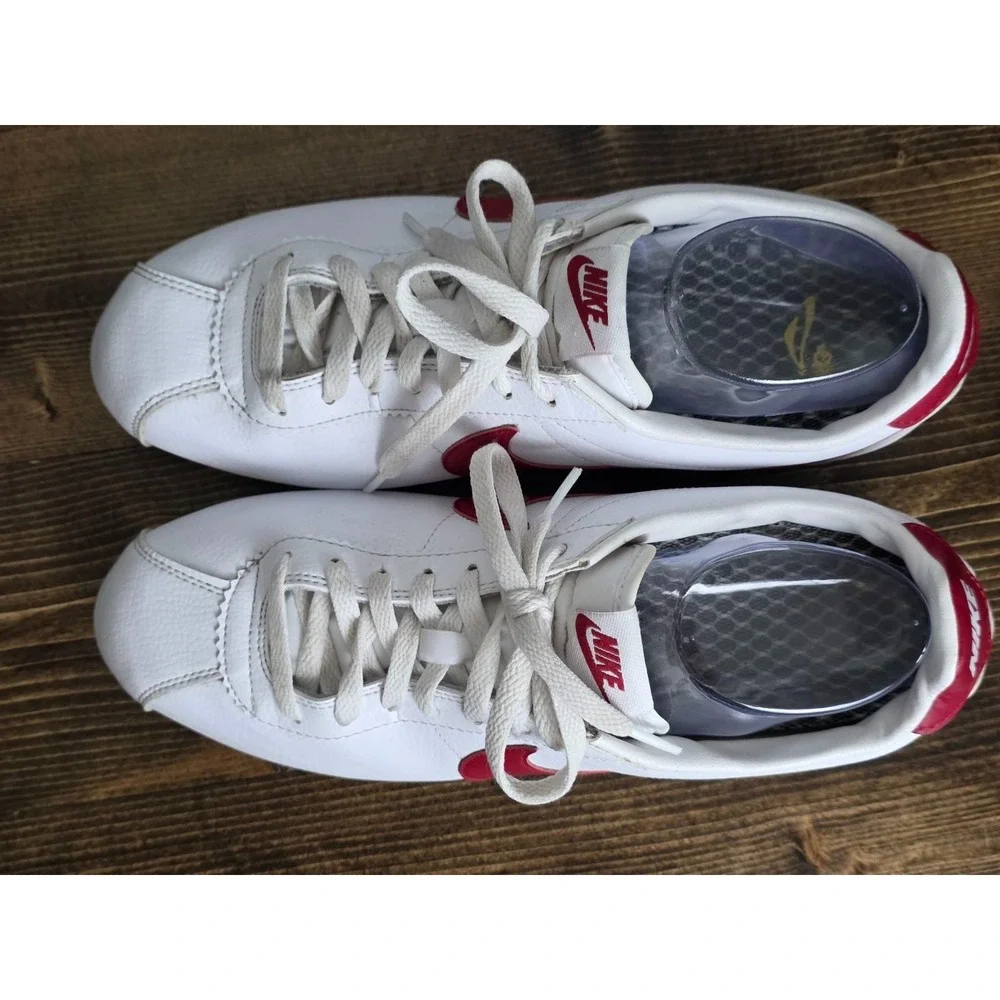 Nike Cortez Forrest Gump Men's‎ Shoes Size 11 White Red Sneakers 749571-154